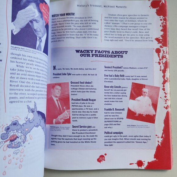 Oh Yikes Histoy's Grossest, Wackiest Moment's Trivia History Book 9780761136842 - Picture 6 of 16